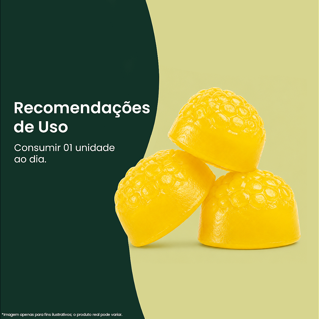 GABA Gummy 30 Gomas Sabor Maracujá | 4well