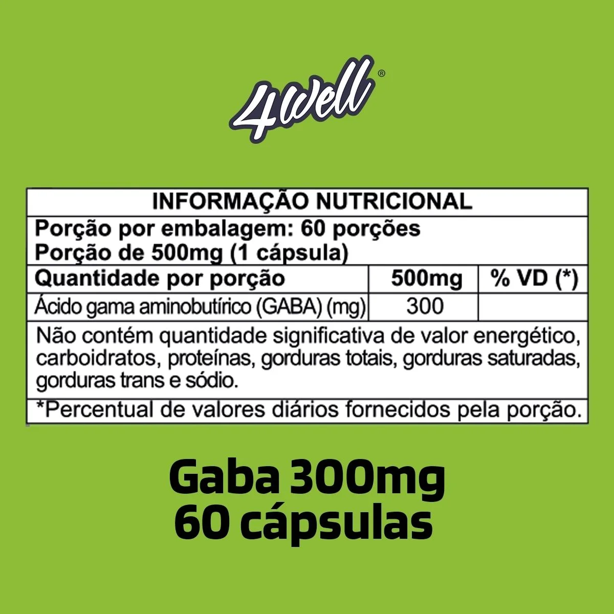 Kit Glicina 500g + GABA | 4well