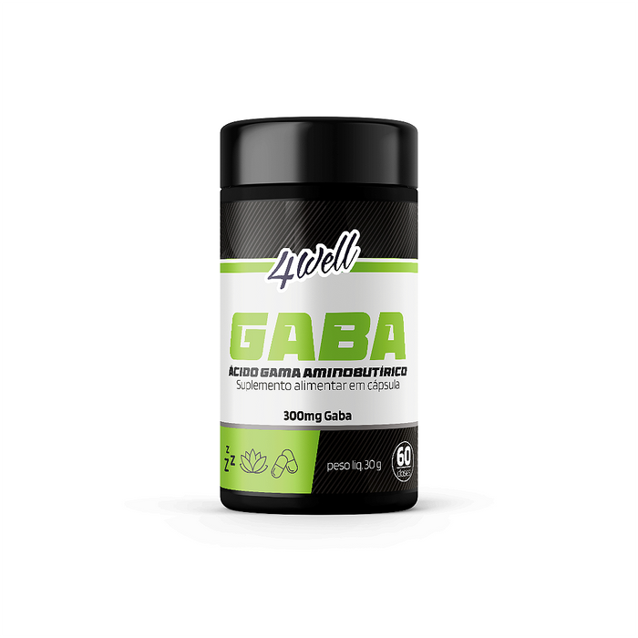 Gaba 300mg 60 Cápsulas | 4well