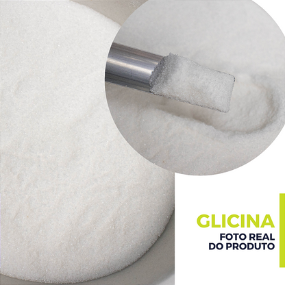 Glicina em Pó 400g a 1Kg Sem Sabor | 4well