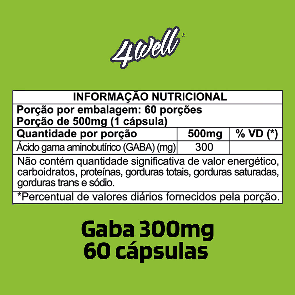 Kit Calma e Foco Magnésio Treonato + GABA | 4well
