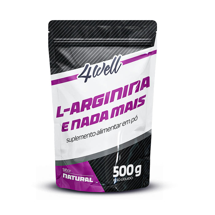 L-Arginina de 500g a 1 Kg 100% Pura Importada | 4well