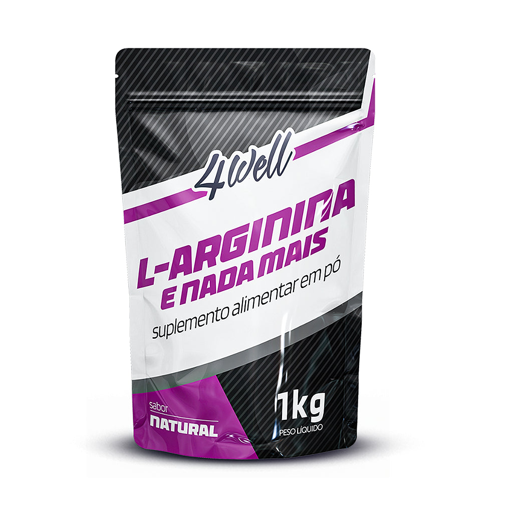 L-Arginina de 500g a 1 Kg 100% Pura Importada | 4well