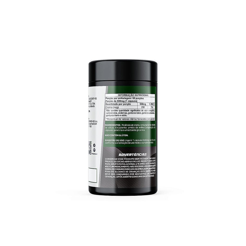 Picolinato de Cromo 250mcg 60 Cápsulas | 4well